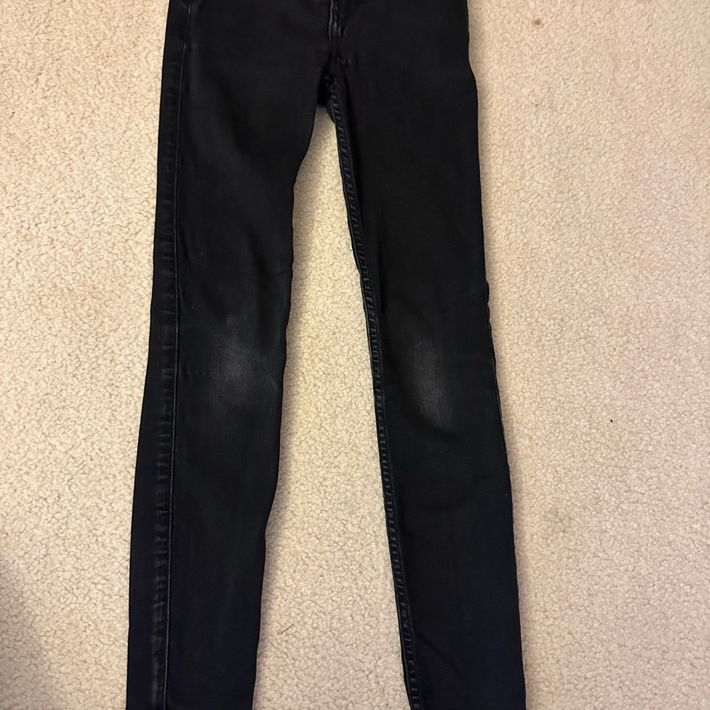 Abercrombie Girls Black Skinny Jeans